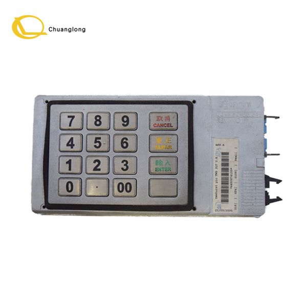 Atm Machine Parts NCR 5887 Metal Keyboard EPP Keypad 445-0674133 4450674133 4450-661848