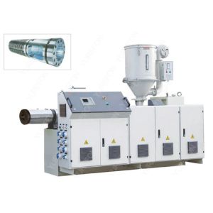 Precision Temperature Control PPR PC Plastic Extrusion Equipment With Single Screw