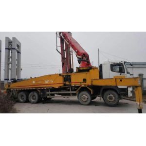 Second Hand Putzmeister 49 Meter Concrete Pump Machine with 2.6mm Vibrating