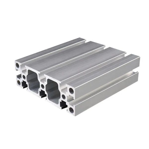 High Strength 6063-T5 Alloy Versatile Lightweight Silver Finish For Architectura