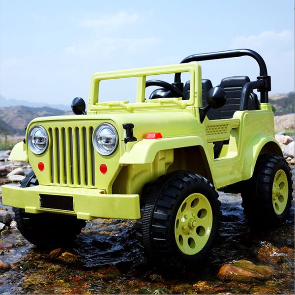 Plastic PP 6v*2 Electric 4 Wheels Uenjoy Ride On Toy Cars For Kids With Comfortable Seat