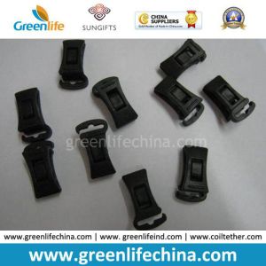 Plastic Badge Accessory Black/White Office ID Paper Clips