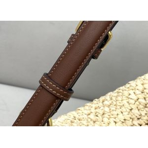 Classic Underarm Bag Straw Weaving Series Of Pure Hand Woven Single Strap