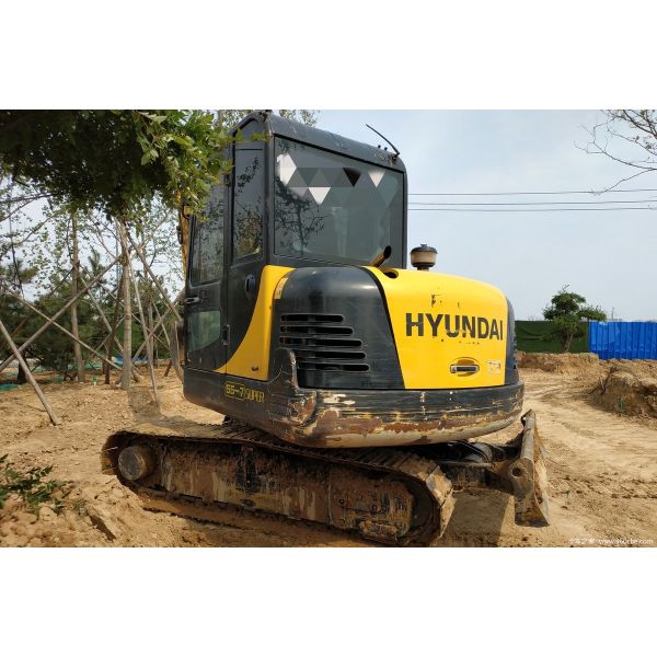 5.5 Ton Hyundai R55-7 Excavator 0.18m3 Second Hand Diggers