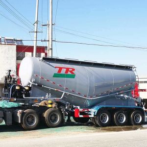 3 Axle 35cbm Cement Tanker Trailer