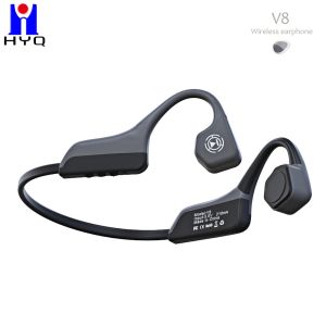 Bone Conduction CSR Wireless Earbuds Open Ear Headphones With Mic Bluetooth