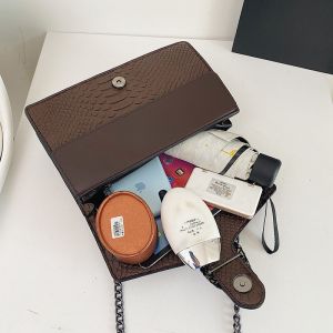 NEW SINGLE SHOULDER CROSSBODY BAG RETRO WOMEN'S AUTUMN TREND COLOR CONTRAST