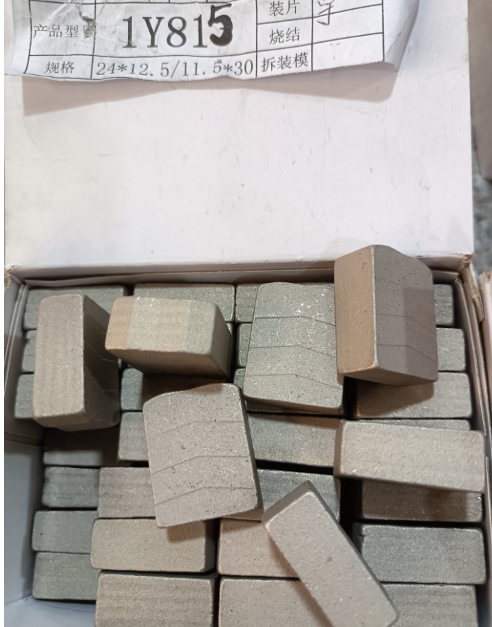 3000mm Hard Granite Diamond Segment for Europe Russia Gabbro Diabase Karelia Granite