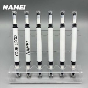 Professional double end palette tube eyeshadow stick private label with high
