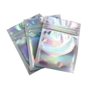 Gravure Printing Mylar Foil Holographic Packaging Pouches