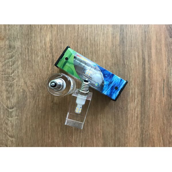 E14 Crystal LED Candle Light Dimmable AC220V 2700K 4.3W LM80 SMD2835