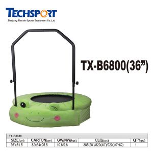 China 2015 new style trampoline mini cartoon style children kids on sale