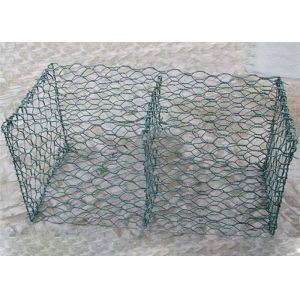 Hexagonal Woven Pvc Coated Gabion Stone Cage 2×1×1m