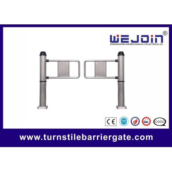 Professional Access Control Entrance Swing Barrier Gate With 500~900mm Arm