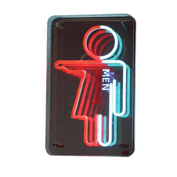LED Infinity Mirror Electronic Signs for Store Installation Screw Bolts Fixing
