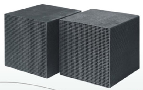 Honeycomb Activated Carbon Cube Low Wind Resistance Better Function Of