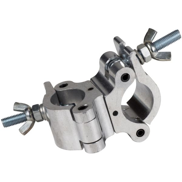 Buy 50mm Holder Lighting Truss Clamps Pro Audio Heavy Duty Pipe Aluminum Truss Stage Hook at wholesale prices