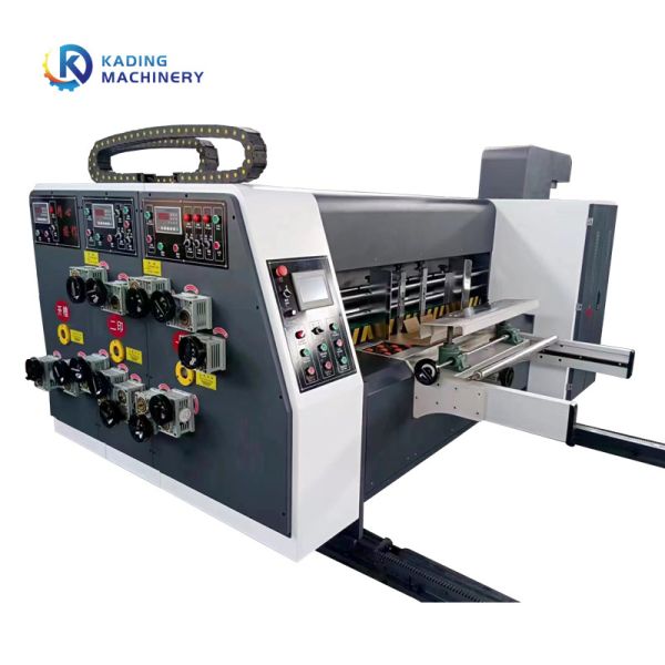 Multi Color Flexo Printing Machine For Corrugated Carton With PLC Touch Screen