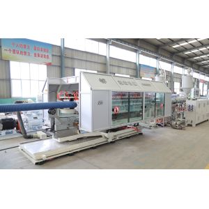 Double Wall Corrugated Pipe Extruding Machine Drainage HDPE PP Pipe Production