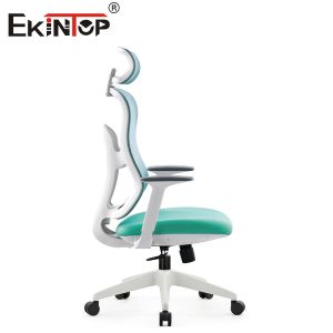 High Back Ergonomic Office Mesh Chair Green Adjustable Height Swivel