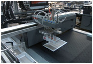 PLC Semi Auto 3.5kw 380v Adhesive Spray Machine