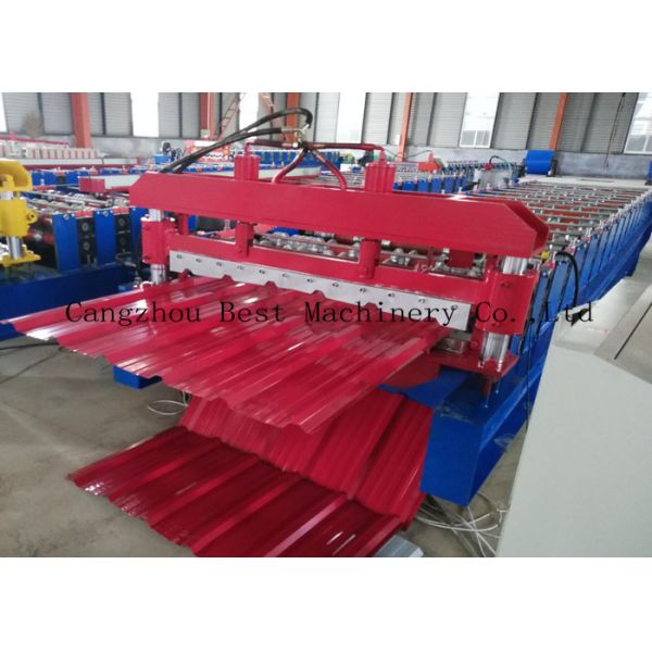 8-12m/min Production Capacity 3kw Roofing Panel Roll Forming Making Machine