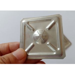 Stainless Steel 50mm Insulation Self Locking Washers Square Beveled