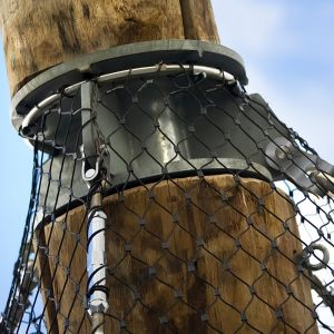 Stainless Steel Cable Mesh Netting For Zoological Enclosures