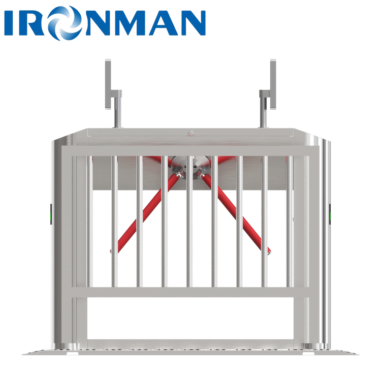 Smart Tripod Turnstile with Face Recognition Card & QR Code Access Control High-Security Durable Solution for Office Buildings Factories & Public