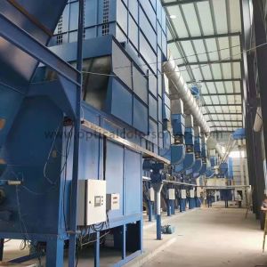 10.6kw Circulating Continuous Flow 15T Paddy Grain Dryer