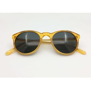 Small round vintage acetate sunglasses for women hot style in 2018