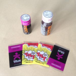 China Custom made pvc Shrink Sleeve Labels for bottle packaging stickers on sale