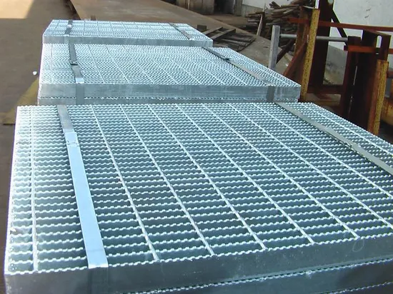 Platform Bridge Use Customizable Circular Galvanized Serrated Steel Walkway