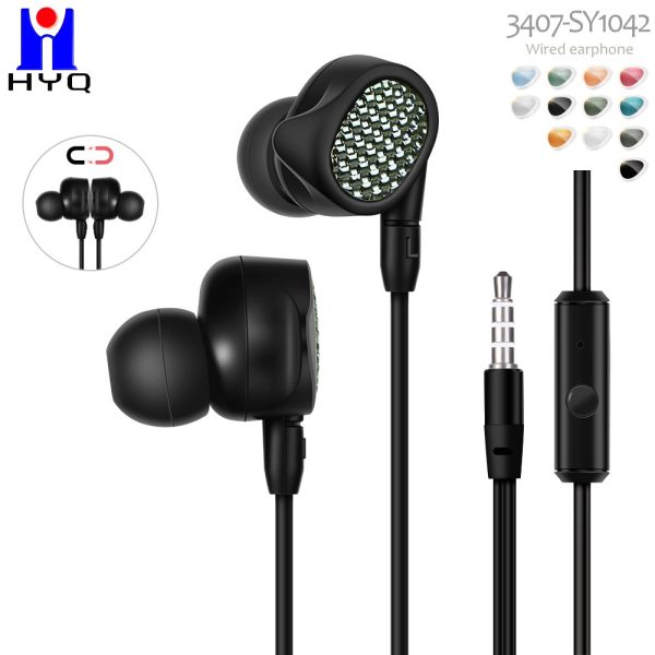 Buy 10mm Speaker 100dB Wired Noise Cancelling Earphones For Sleeping at wholesale prices