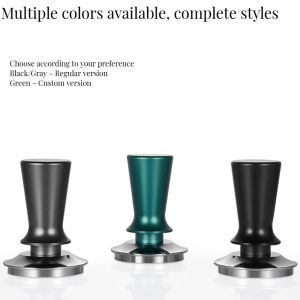 Barista Essentials Custom Aluminium Alloy Tamper Spring Load Calibrated Pressure