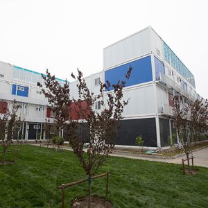 Double Storey Container House For Outdoor Office Hotel Hospital Zontop light