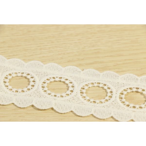 Buy Bilateral Lace Edging By The Yard , 2 Lace Trim DTM Novel Style at wholesale prices