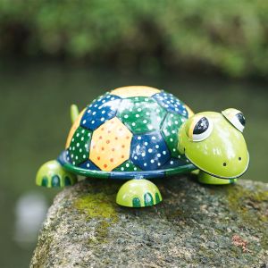 China Lifelike Metal Tortoise Animal Garden Ornament Decorative Pieces on sale