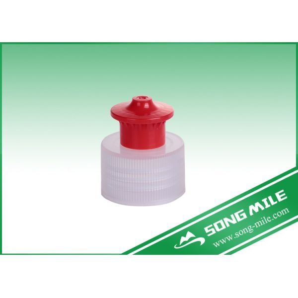 Buy Plastic Push Pull Cap Aluminum Water Bottle Top Cap 28mm at wholesale prices