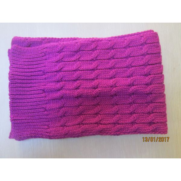 Iceland Yarn with Cross Hawse Scarf for Girls and Ladies--BSCI and Walmart products