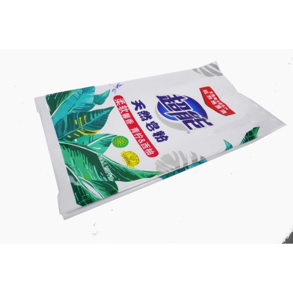 Safety Plastic Detergent Washing Powder Closed Packaging Bag Household Products
