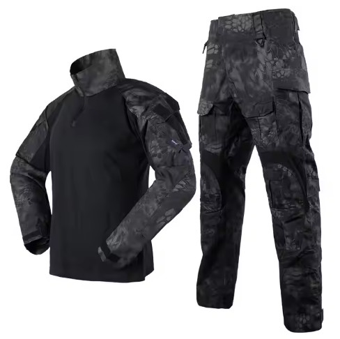 Tactical Wear Split Leather Pants for B2B Requirements