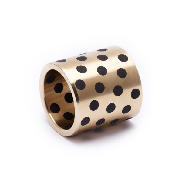 Buy Gleitlagerbuchsen Bronze Alloy Bronze Gleitlager Bushing With Graphite Inserted at wholesale prices