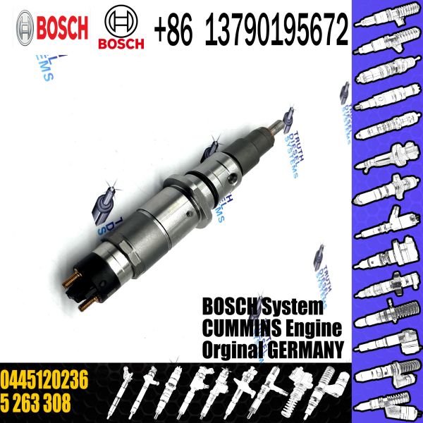 Common Rail Fuel Injector 5263308 0445120236 Diesel Engine Qsl9 Spare Parts For Machinery Engines