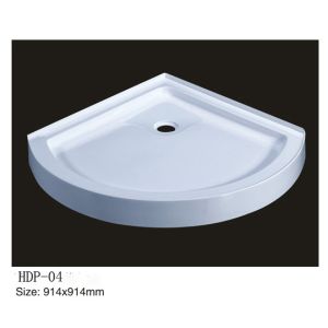 Acrylic shower tray, shower basin,acrylic shower base HDP-04