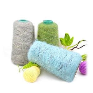 Quality Acrylic Knitting Twisted Cotton Yarn Acidproof Anti Static Durable for sale