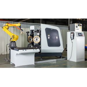 Brass Zinc Material Faucet CNC System Automatic Robot Grinding Polishing Machine