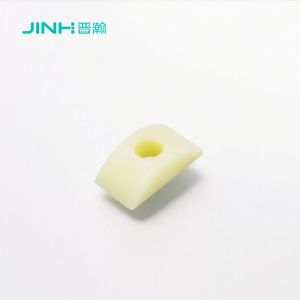 33*11mm Size Plastic Half Moon Bed Washers Furniture Fixing Half Moon Threaded