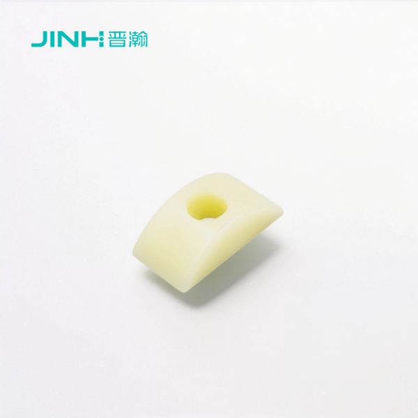 33*11mm Size Plastic Half Moon Bed Washers Furniture Fixing Half Moon Threaded