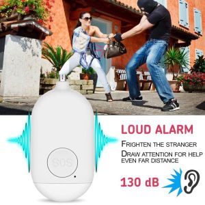 3pcs Elderly Sos Alarm Safesound Original Self Defense Siren With USB Charging